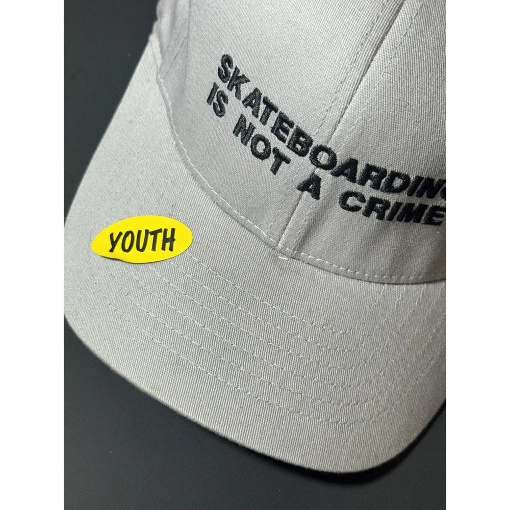Y2K Independent‎ Truck Company Skateboard Is Not A Crime Hat Youth Size
